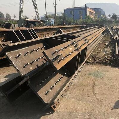 High Load Bearing Capacity Galvanized Steel Beam Rust Proof For Strong Structure