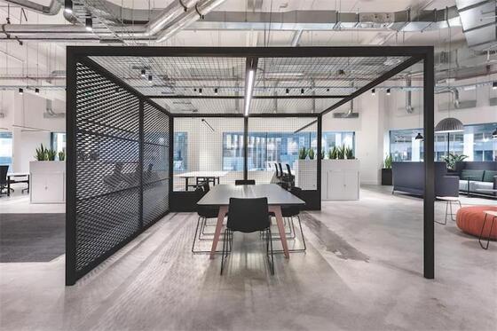 Modular Design Steel Framed Office Buildings Earthquake Resistance Open Plan