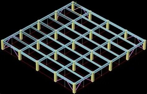 Heavy Load Steel Bracing Frame For Industrial And Infrastructure Construction Projects