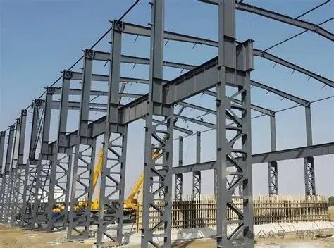 Q355B Q460 Steel Vierendeel Bracing Frame Truss Free Moment Resisting Design