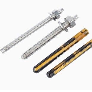 304 316L Stainless Steel Anchor Bolt Corrosion Resistant Full Thread Design