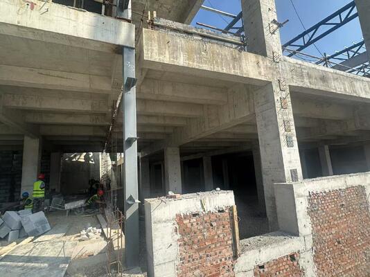 Single Layer Steel Modular Construction Industrial Steel Structure Building Corrosion Proof