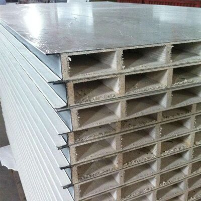 Lightweight Hollow Magnesium Oxide Boards Mgo Panels For Cleanroom Wall Enclosures