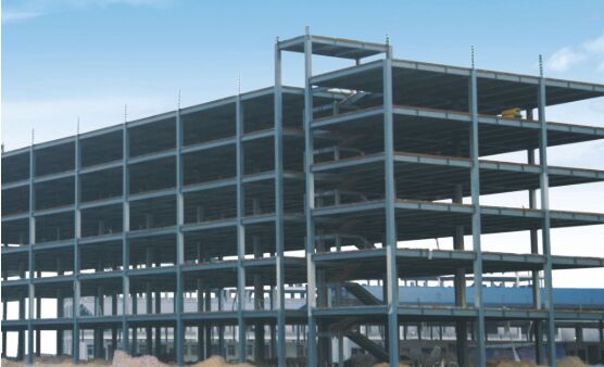 Multi Storey Modular Steel Structure Office Building Eco Friendly Customized Size