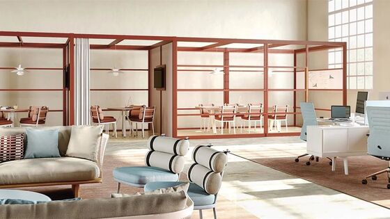 Modular Design Steel Framed Office Buildings Earthquake Resistance Open Plan