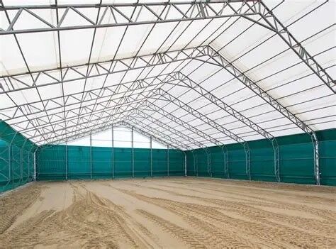 Rigid Frame Modular Steel Structure Building Warehouse Medium Sized Quick Assembled