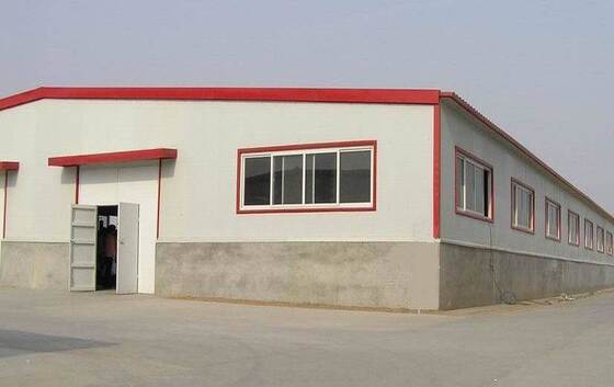 Light Cargo Storage Modular Steel Structures Metal Building Warehouse ISO Certified