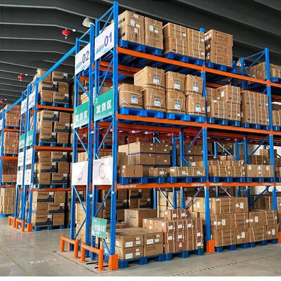 Fast Install Modular Industrial Steel Structure Warehouse High Shelf Storage ISO 9001