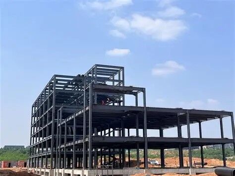 Straight Column Primary Structural Steel Framing For Low Rise To Mid Rise Buildings