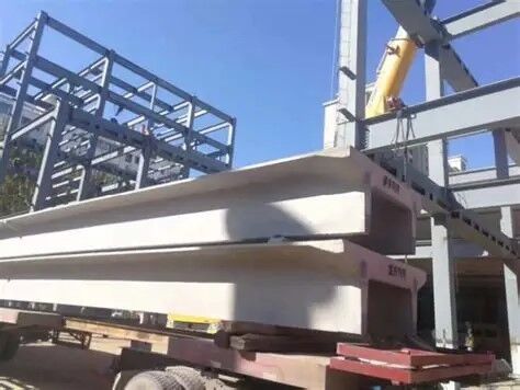 Q235B Prefabricated Primary Steel Frame Modular Structural System For Rapid Construction