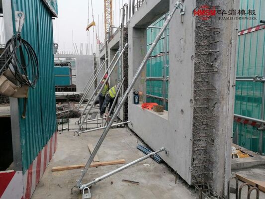 Single Diagonal Q235B Q355B Steel Bracing Frame Straightforward Design For Low Rise Buildings
