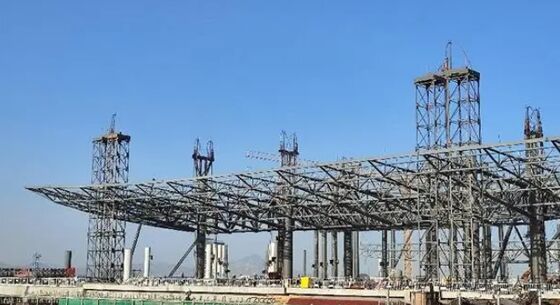 Long Span Bracing Steel Frame For Large Span Buildings And Infrastructure