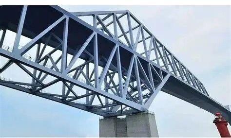 Q460 Steel Truss Gusset Plate Connection Joining Solution For Truss Structures