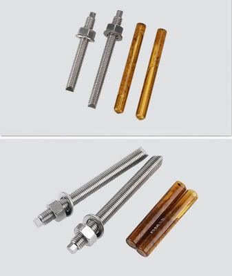 304 316L Stainless Steel Anchor Bolt Corrosion Resistant Full Thread Design