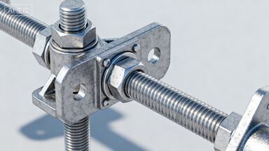 Adjustable Bracing Node For Steel Bracing Systems GB 50017-2017 ISO 9001 Certified