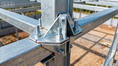 Lightweight Angle Connection Fitting Structural Joining Solution Customized Size