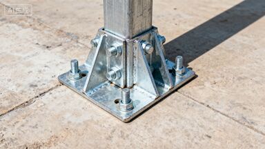 Lightweight Angle Connection Fitting Structural Joining Solution Customized Size