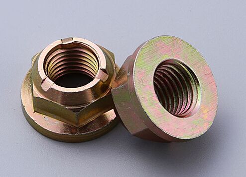 Steel Structural Anti Loosening Nut Anti Vibrations Double Nut Locking Structure