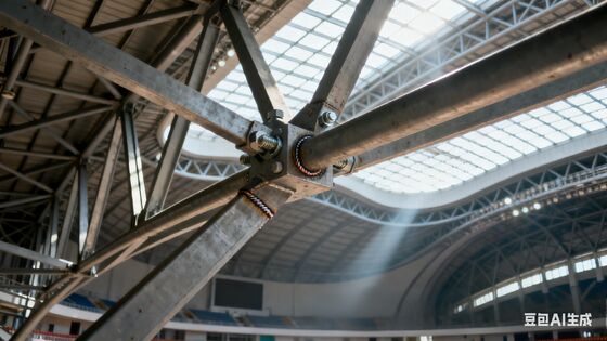 Hybrid Bolt Welded Connection Joint For Large Span And Heavy Load Public Buildings