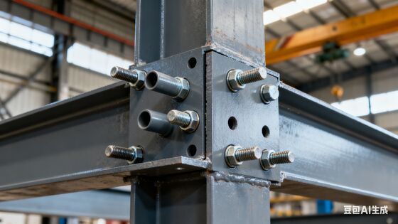 Q355B Q460 Prefabricated Assembly Splicing Joint For Fast Track Construction Projects