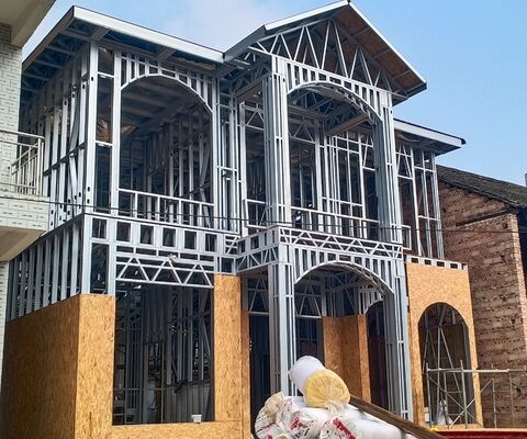 Lightweight Modular Steel Structures with Superior Seismic Performance for Fast Assembly Residential Buildings