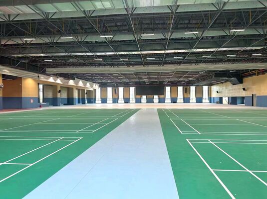 Lightweight Small Indoor Sports Hall with Wide Unobstructed Spaces and Fast Construction for Schools and Community Centers