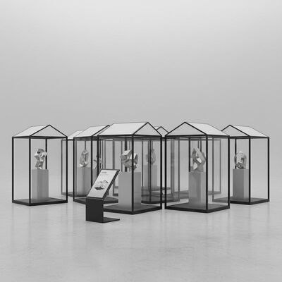 Modular Exhibition Space with Large Column-Free Interior and Insulated Composite Panels for Steel Structure Halls